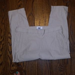 Elle Beige Capris Size Large